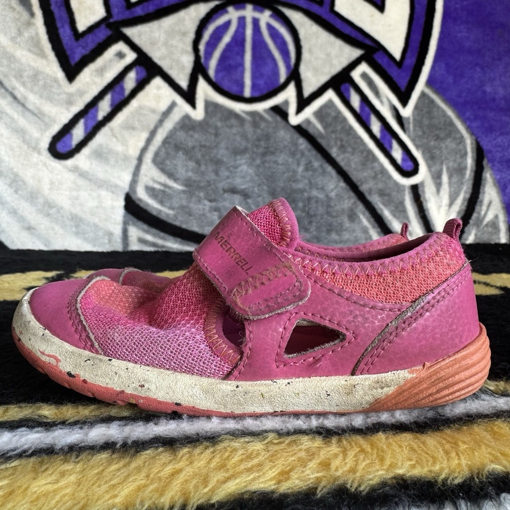 Size 10c - Merrel Little Kid's Bare Steps® H2O Water Shoe
